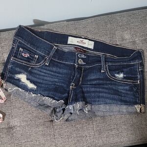 Hollister Distressed Denim Shorts